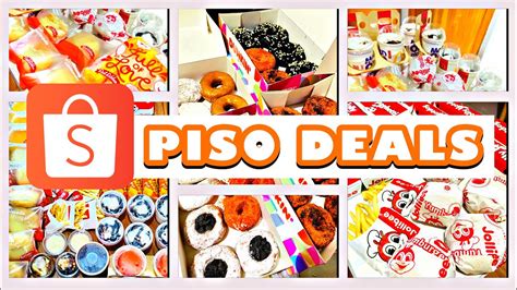 shopee piso deals|How To Avail 1 Piso Deals By Using Shopee Technique .